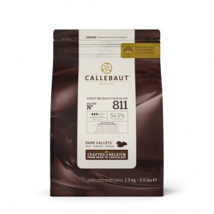 Шоколад Callebaut темный 54% 2,5 кг